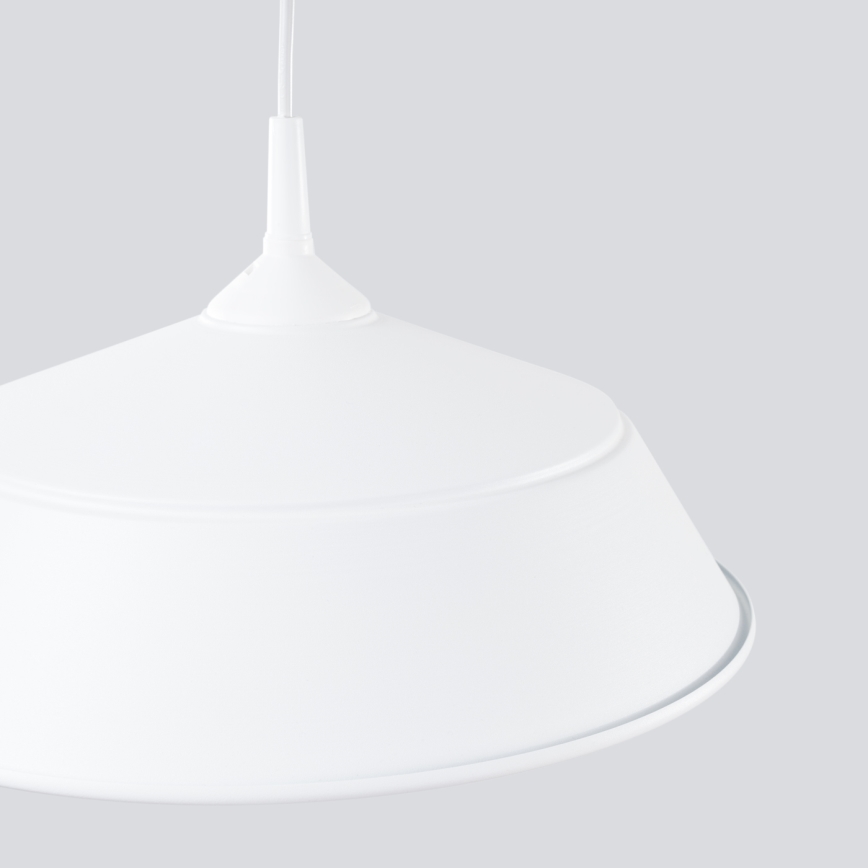 Kattokruunu johdossa FRIKA 1xE27/15W/230V halkaisija 34 cm valkoinen