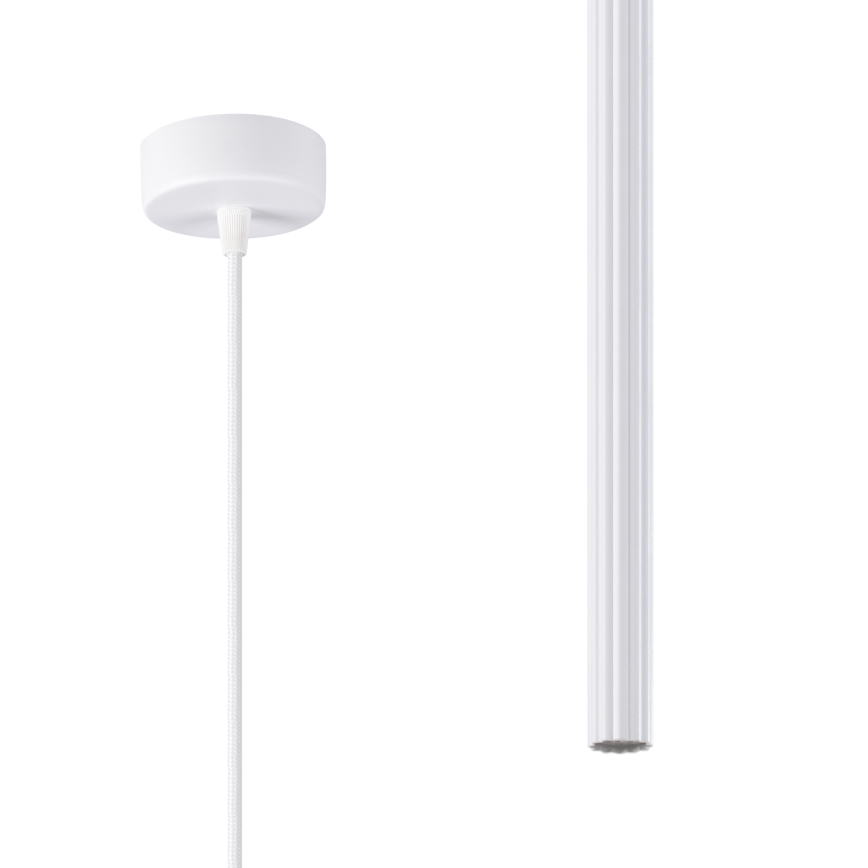 Kattokruunu johdossa ARCHE 1xG9/8W/230V valkoinen