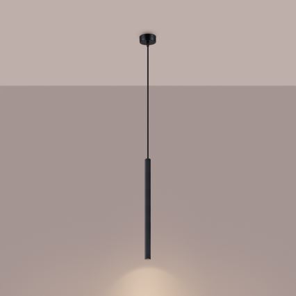Kattokruunu johdossa ARCHE 1xG9/8W/230V musta