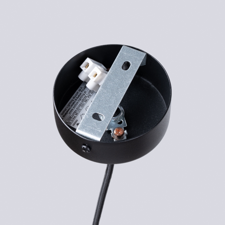 Kattokruunu johdossa ARCHE 1xG9/8W/230V musta