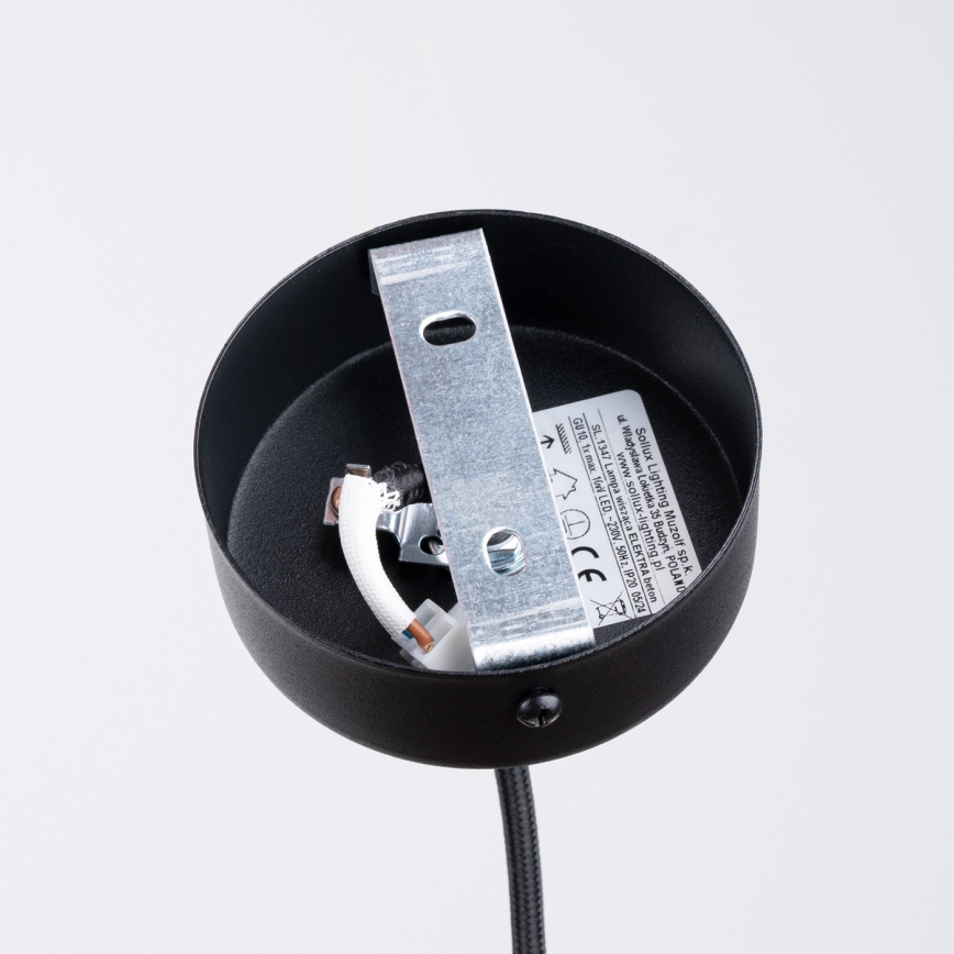 Kattokruunu johdossa ELECTRA 1xGU10/10W/230V betoni/harmaa