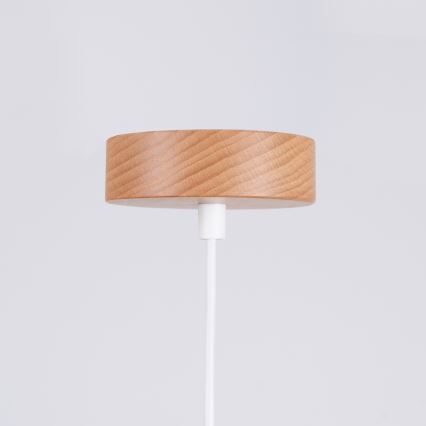 Kattokruunu johdossa MARION 1xE27/15W/230V halkaisija 29,5 cm valkoinen
