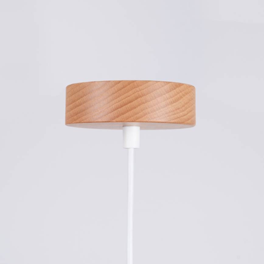 Kattokruunu johdossa MARION 1xE27/15W/230V halkaisija 29,5 cm valkoinen