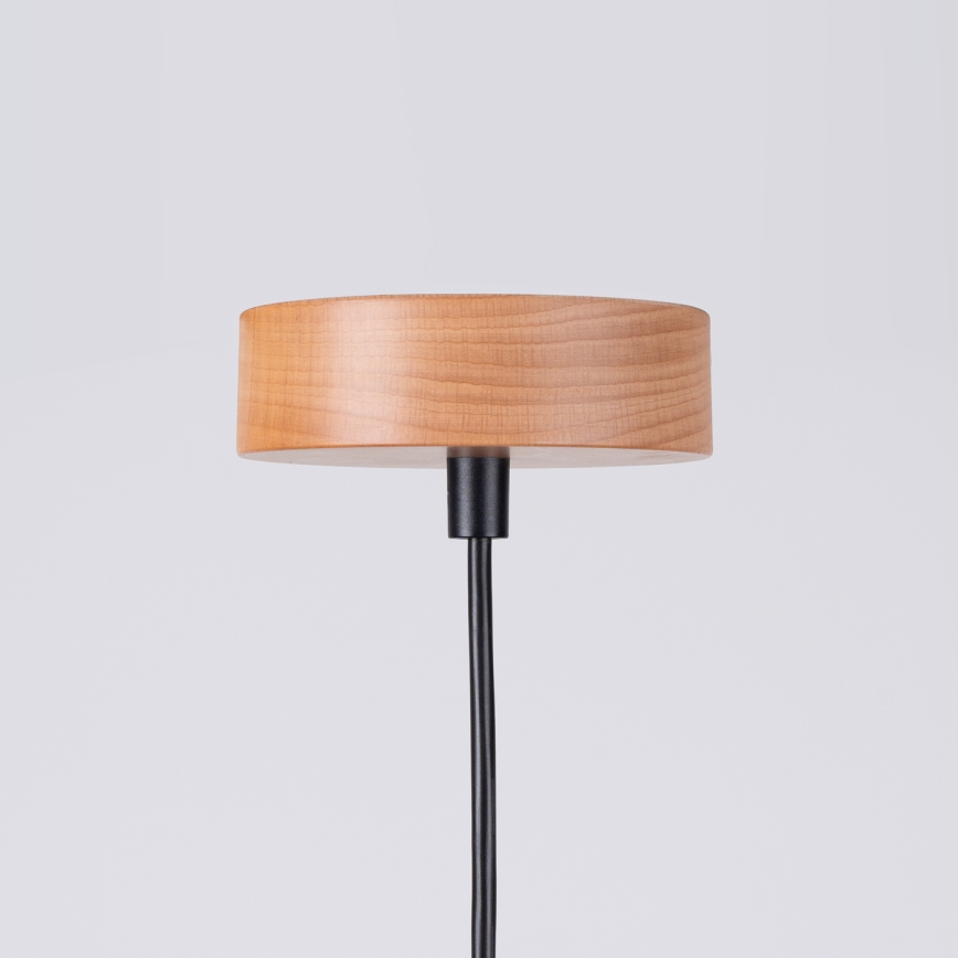 Kattokruunu johdossa MARION 1xE27/15W/230V halkaisija 29,5 cm musta