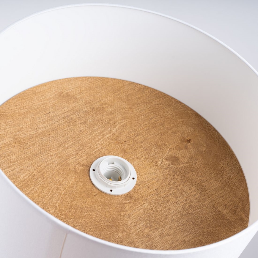 Kattovalo TELESTO 1xE27/15W/230V halkaisija 35 cm valkoinen/beige