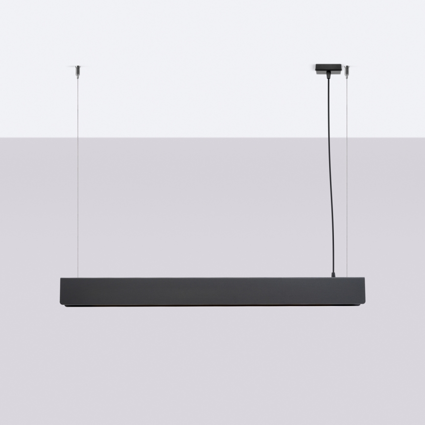 LED-kattokruunu johdossa SPARK 1xG13/8,5W/230V musta