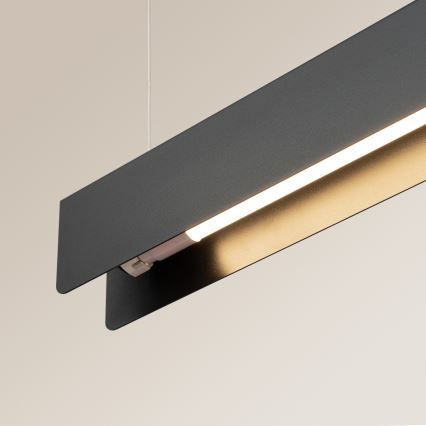 LED-kattokruunu johdossa SPARK 1xG13/8,5W/230V musta