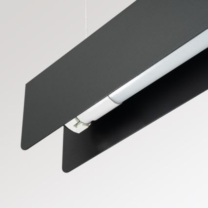 LED-kattokruunu johdossa SPARK 1xG13/8,5W/230V musta