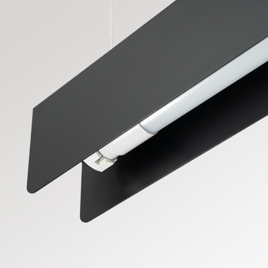 LED-kattokruunu johdossa SPARK 1xG13/8,5W/230V musta