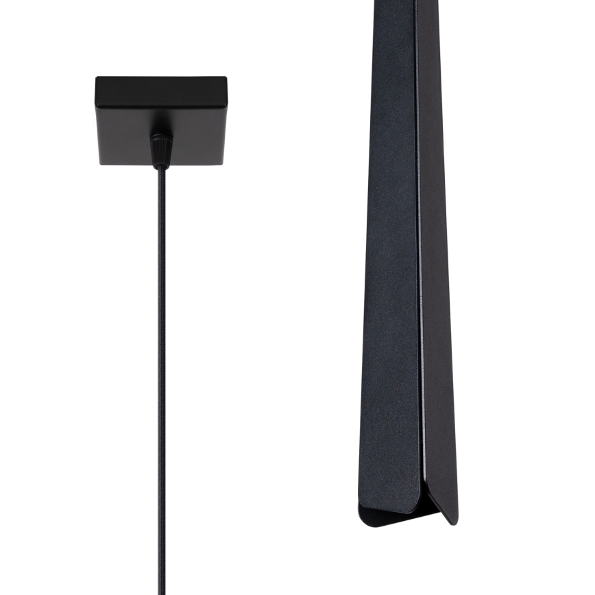 Kattokruunu johdossa PRYSM 1xG9/8W/230V musta