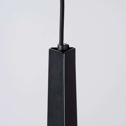 Kattokruunu johdossa PRYSM 1xG9/8W/230V musta