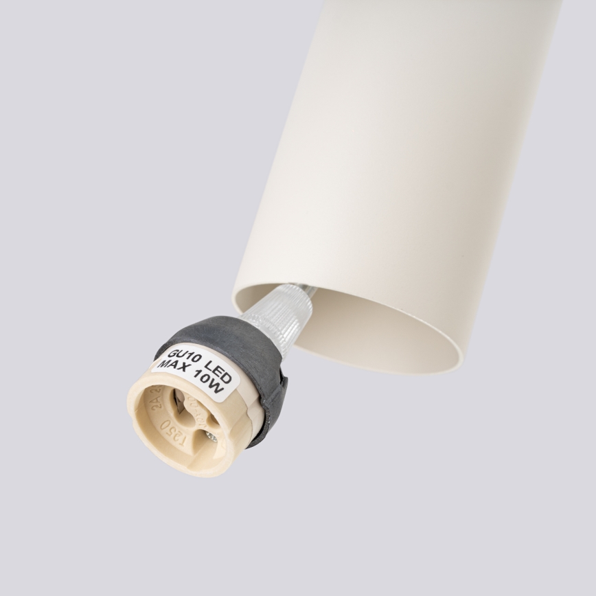 Kattokruunu johdossa LAGOS 3xGU10/10W/230V kerma