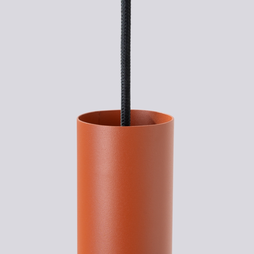 Kattokruunu johdossa LAGOS 3xGU10/10W/230V punainen