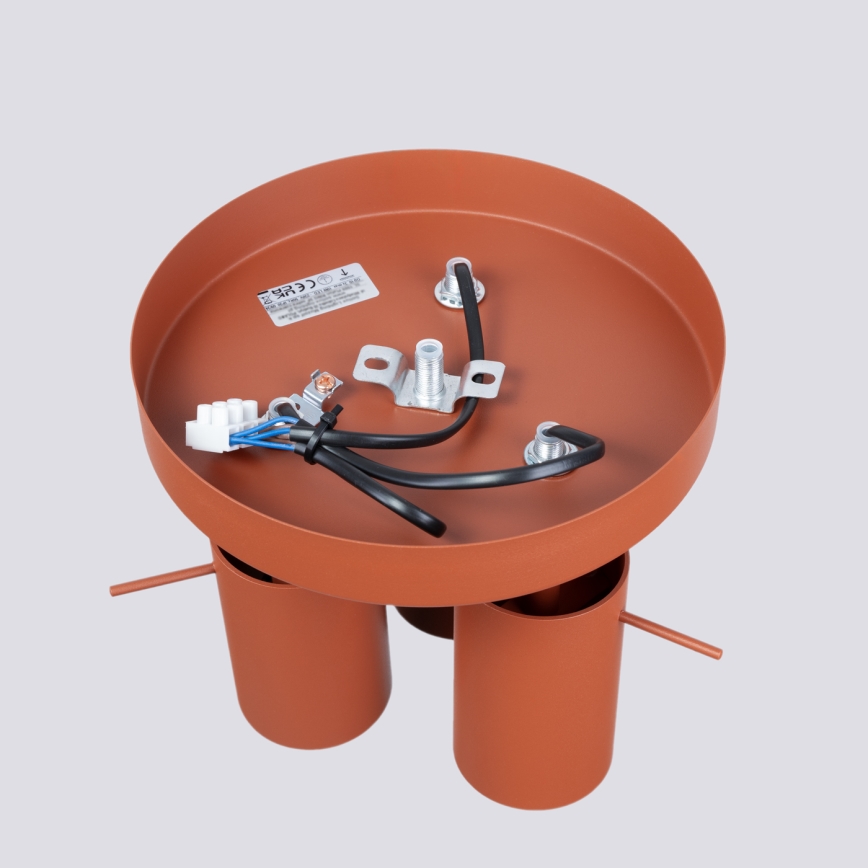 Kohdevalo RING 3xGU10/10W/230V punainen