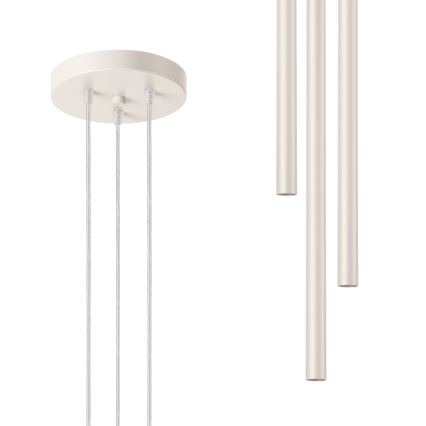 Kattokruunu johdossa PASTELO 3xG9/8W/230V kerma