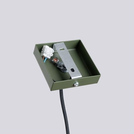 Kattokruunu johdossa PASTELO 1xG9/8W/230V vihreä