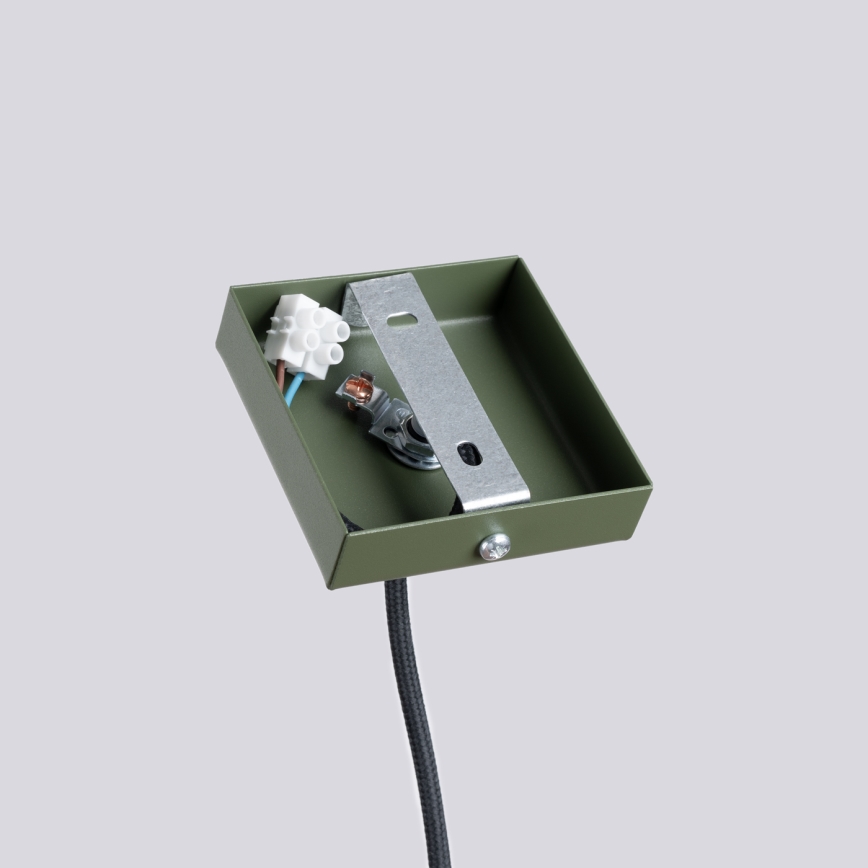 Kattokruunu johdossa PASTELO 1xG9/8W/230V vihreä
