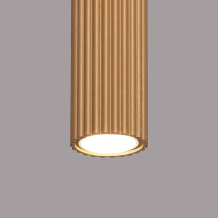 Kohdevalo KARBON 1xGU10/10W/230V 20 cm kulta