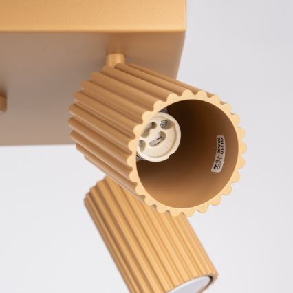 Kohdevalo KARBON 4xGU10/10W/230V kulta