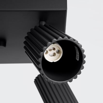 Kohdevalo KARBON 4xGU10/10W/230V musta