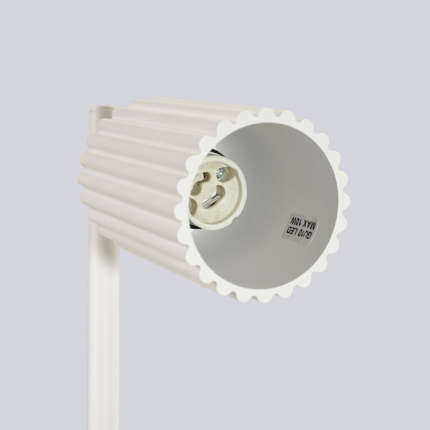 Pöytävalaisin KARBON 1xGU10/10W/230V kerma