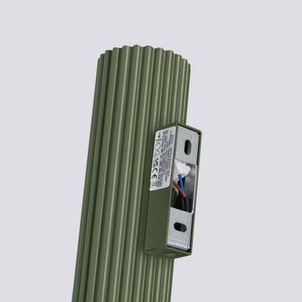 Seinävalaisin KARBON 2xGU10/10W/230V vihreä