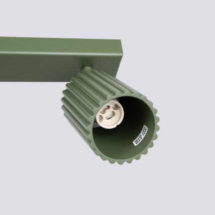 Kohdevalo KARBON 6xGU10/10W/230V vihreä