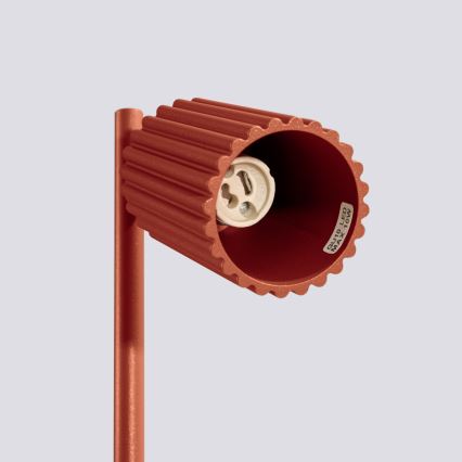 Pöytävalaisin KARBON 1xGU10/10W/230V punainen