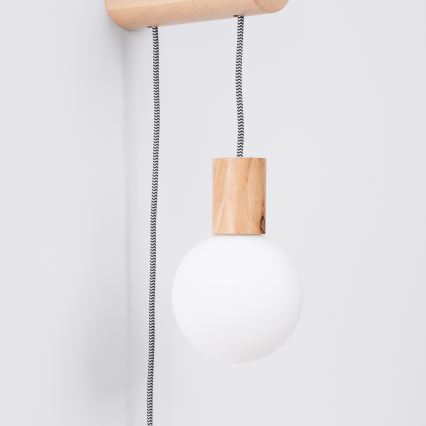 Seinävalaisin NIBMI 1xG9/8W/230V pyökki
