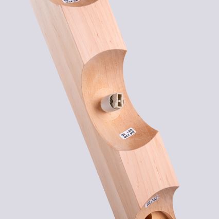 Kattovalo BULBO 3xG9/8W/230V pyökki/valkoinen