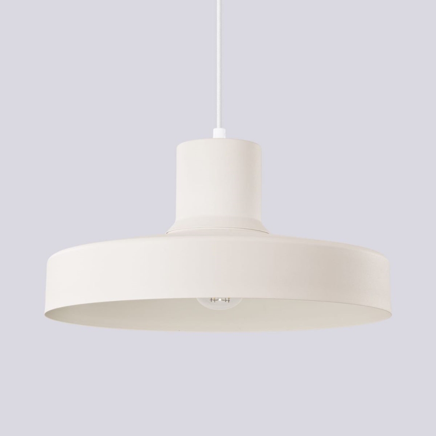 Kattokruunu johdossa BILO 1xE27/15W/230V halkaisija 35 cm kerma