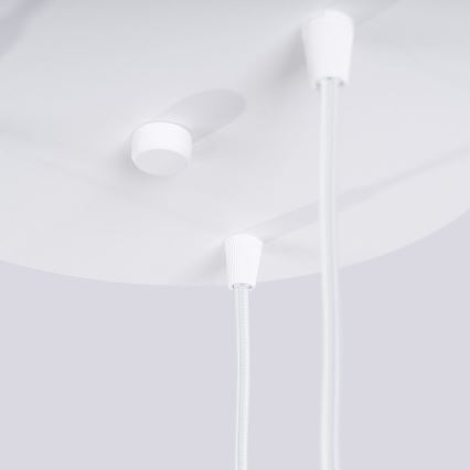 Kattokruunu johdossa HALO 3xG9/8W/230V halkaisija 25 cm valkoinen