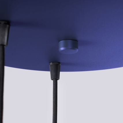 Kattokruunu johdossa HALO 3xG9/8W/230V halkaisija 25 cm sininen