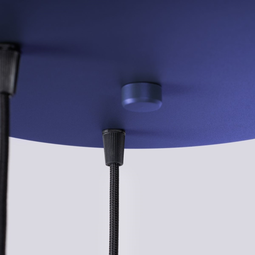 Kattokruunu johdossa HALO 3xG9/8W/230V halkaisija 25 cm sininen