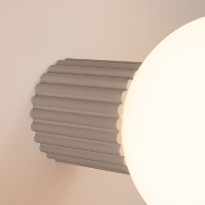 Kylpyhuoneen seinävalaisin HALO 1xG9/8W/230V halkaisija 12 cm IP44 beige