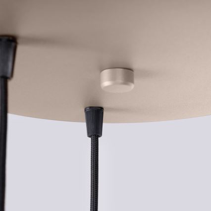 Kattokruunu johdossa HALO 3xG9/8W/230V halkaisija 25 cm beige