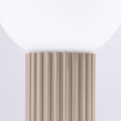 Pöytävalaisin HALO 1xG9/8W/230V halkaisija 12 cm beige