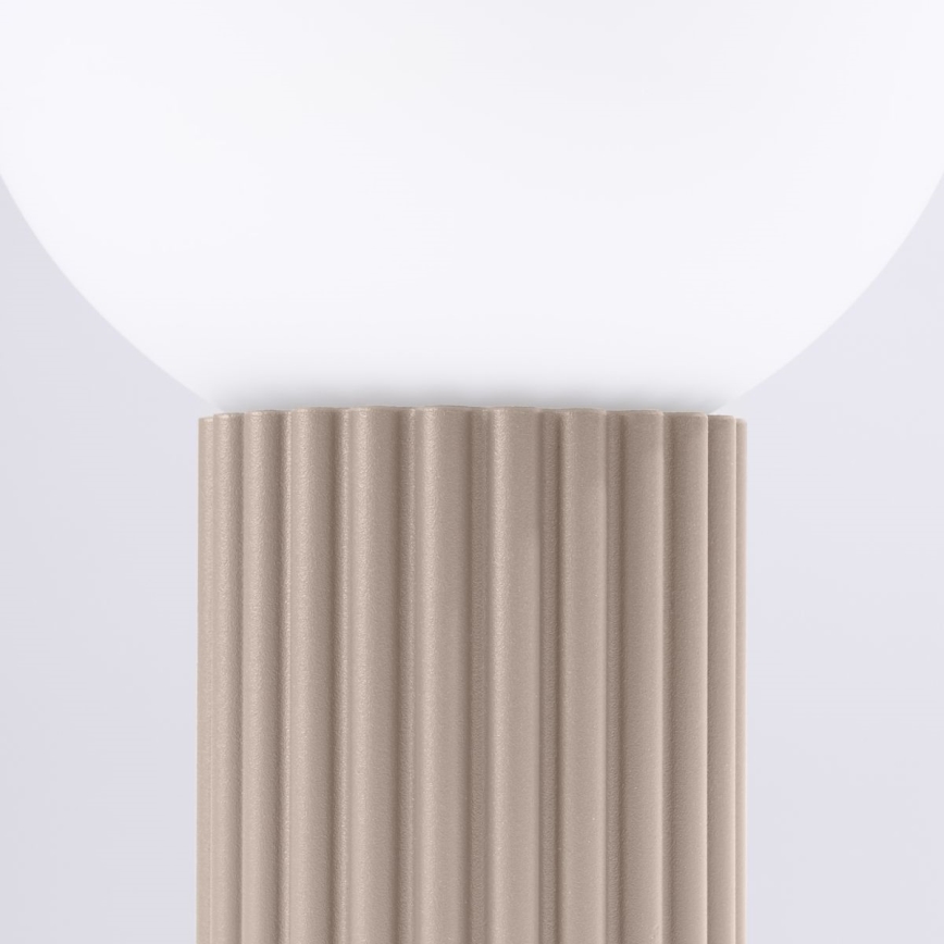 Pöytävalaisin HALO 1xG9/8W/230V halkaisija 12 cm beige