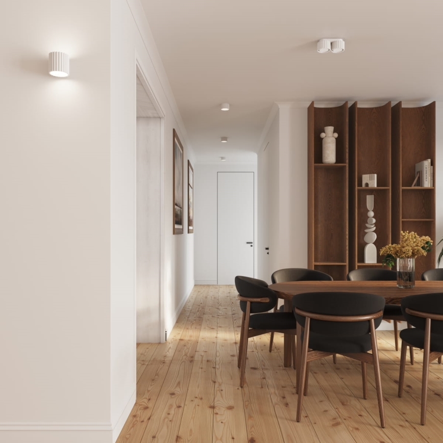 AURA kohdevalaisin 2xGX53/10W/230V, valkoinen