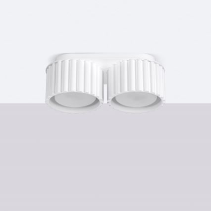 AURA kohdevalaisin 2xGX53/10W/230V, valkoinen