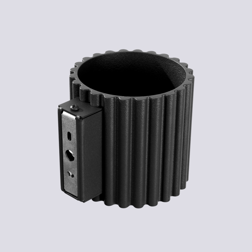 Seinävalaisin AURA 1xG9/10W/230V musta