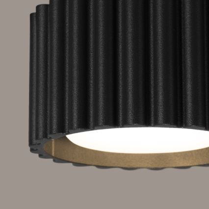 AURA spottivalaisin 1xGX53/10W/230V 6 cm musta