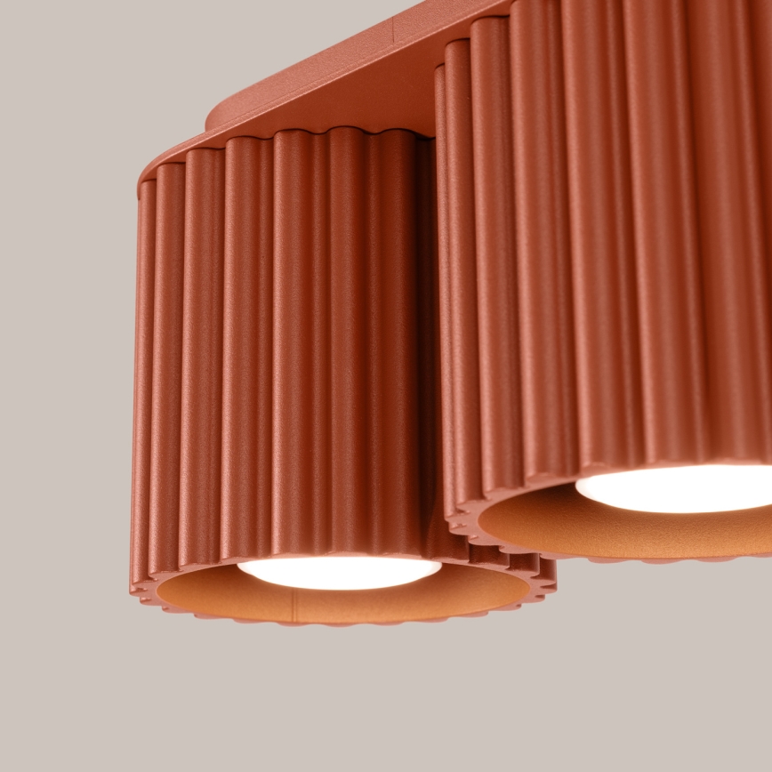 Kohdevalaisin AURA 2xGU10/10W/230V oranssi