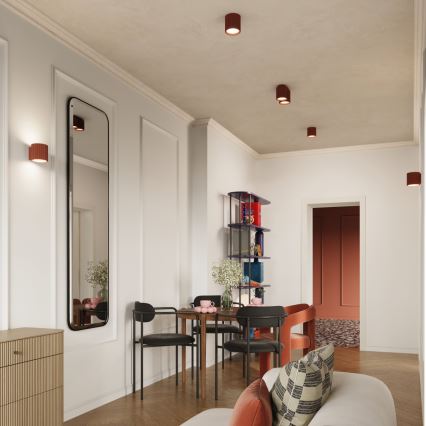 Seinävalaisin AURA 1xG9/10W/230V oranssi