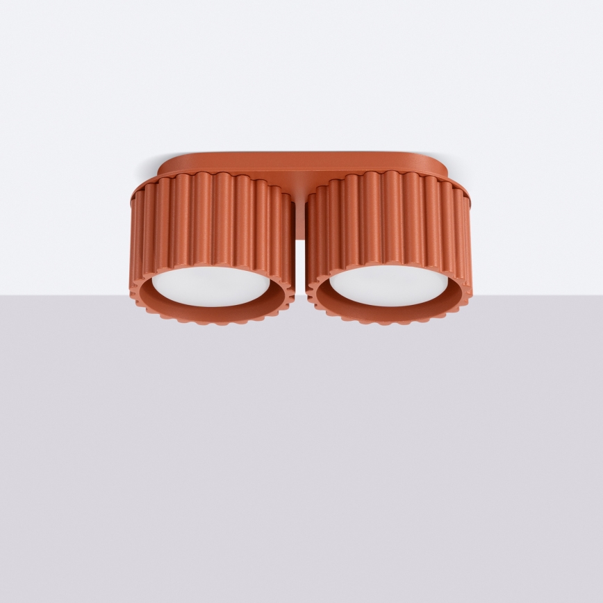 Kohdevalaisin AURA 2xGX53/10W/230V oranssi