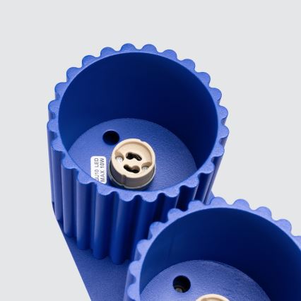 Spottivalaisin AURA 2xGU10/10W/230V sininen