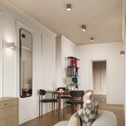 Kohdevalaisin AURA 2xGU10/10W/230V taupe