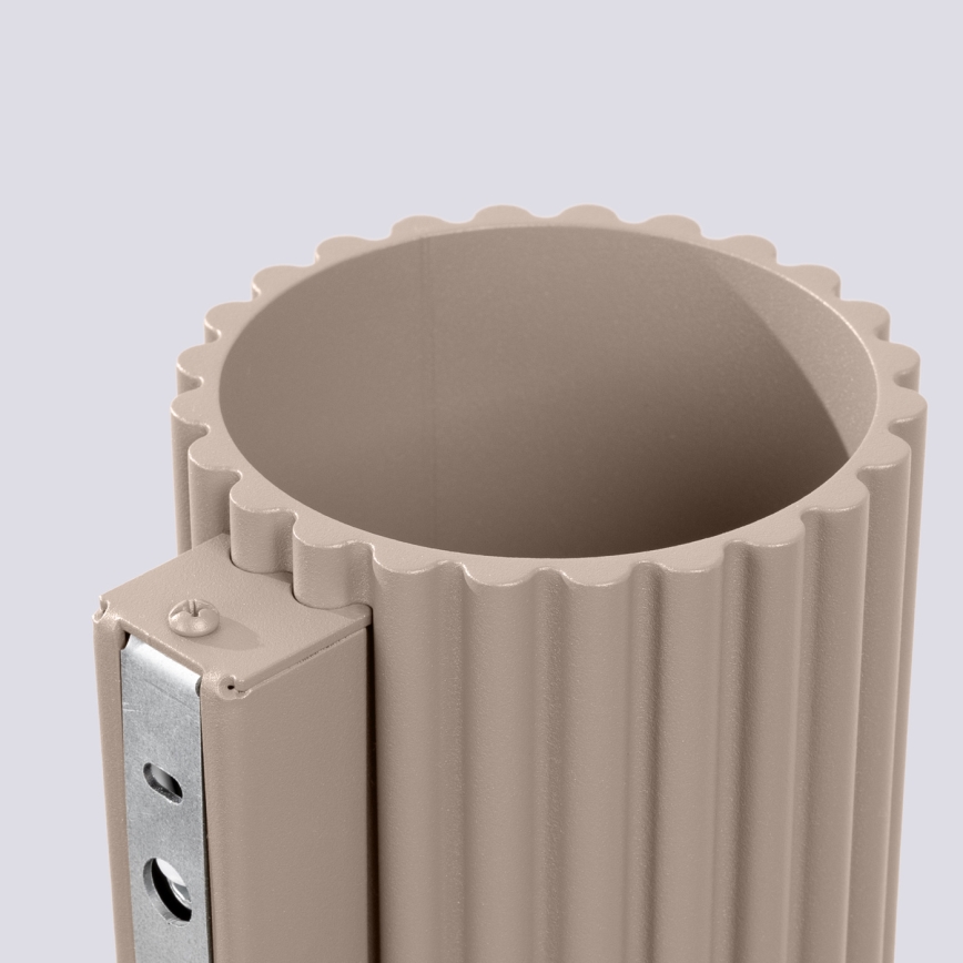 Seinävalaisin AURA 1xG9/10W/230V taupe