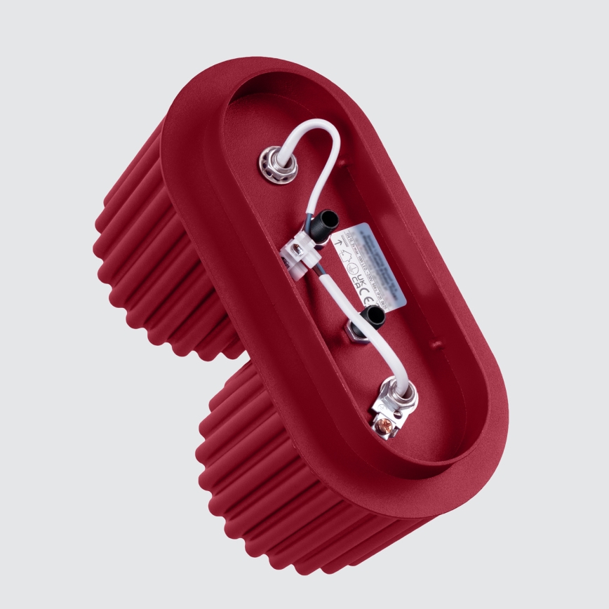 Kohdevalaisin AURA 2xGU10/10W/230V, punainen