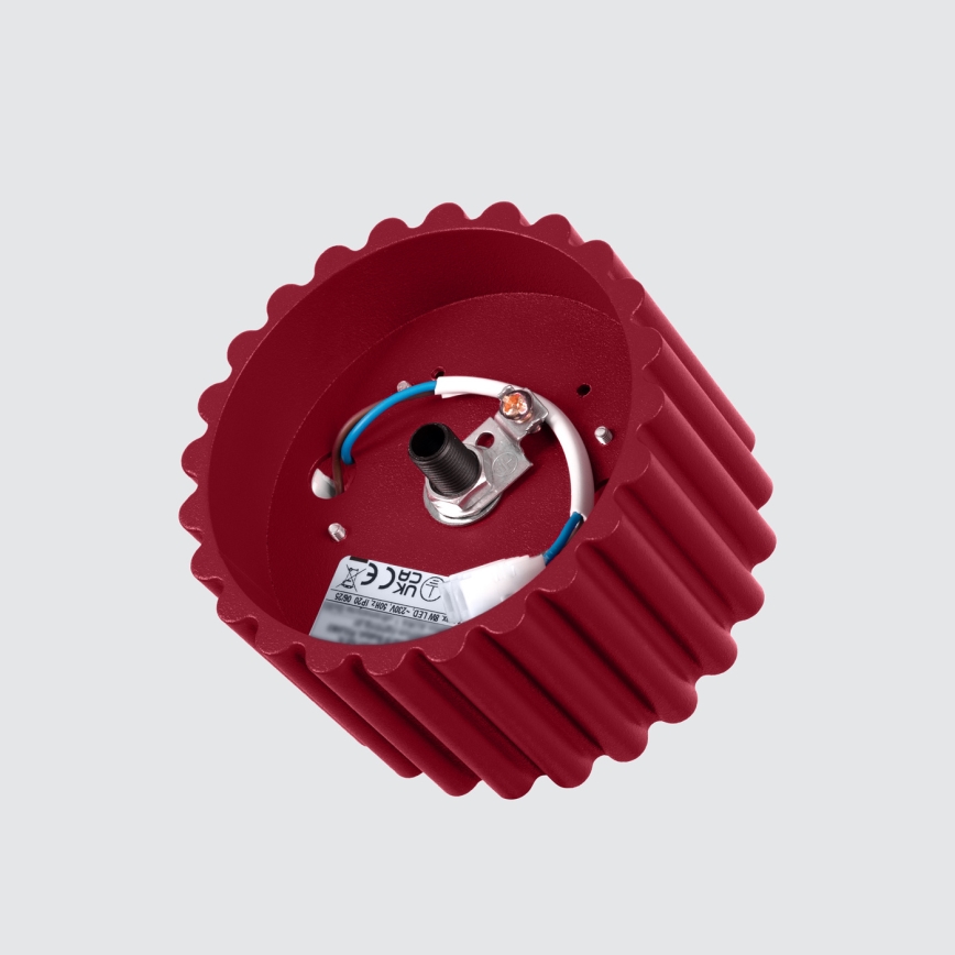 Kohdevalaisin AURA 1xGX53/10W/230V 6 cm punainen